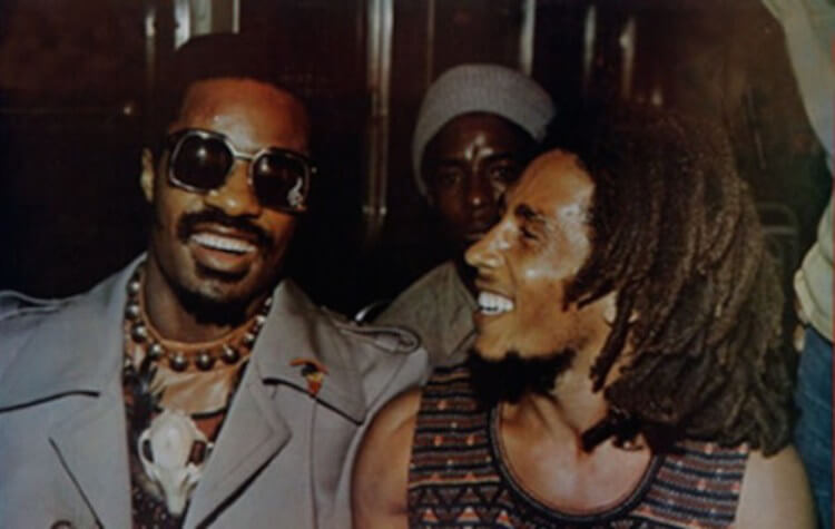 Bob Marley & Stevie Wonder